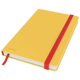 Notesbog Cosy HC M lin 80 ark 100g gul