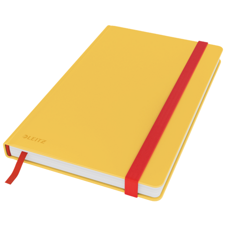 Notesbog Cosy HC M lin 80 ark 100g gul