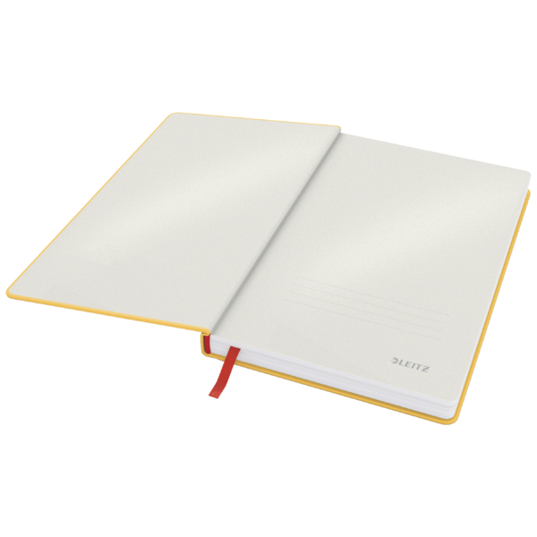 Notesbog Cosy HC M lin 80 ark 100g gul