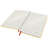 Notesbog Cosy HC M lin 80 ark 100g gul