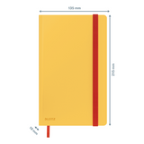 Notesbog Cosy HC M lin 80 ark 100g gul