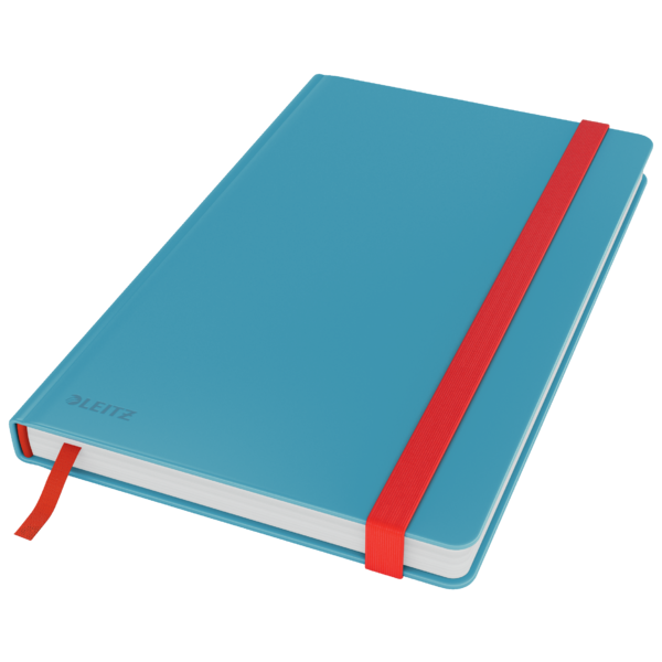 Notesbog Cosy HC M lin 80 ark 100g blå