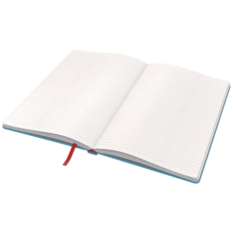 Notesbog Cosy HC M lin 80 ark 100g blå