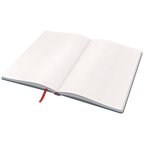 Notesbog Cosy HC M lin 80 ark 100g grå