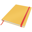 Notesbog Cosy HC L kva 80 ark 100g gul