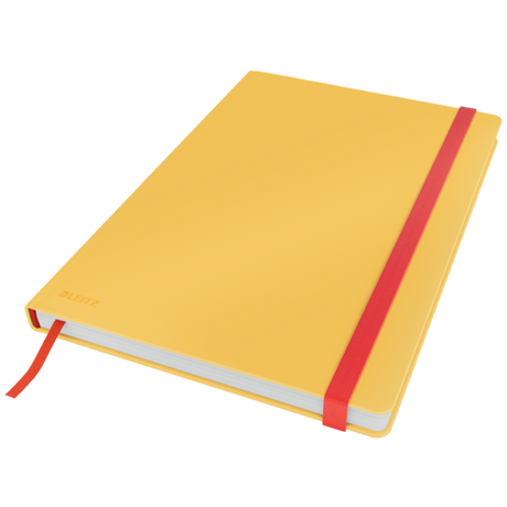 Notesbog Cosy HC L kva 80 ark 100g gul