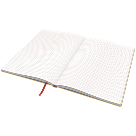 Notesbog Cosy HC L kva 80 ark 100g gul