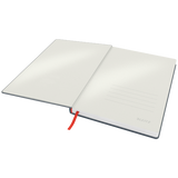 Notesbog Cosy HC L lin 80 ark 100g grå