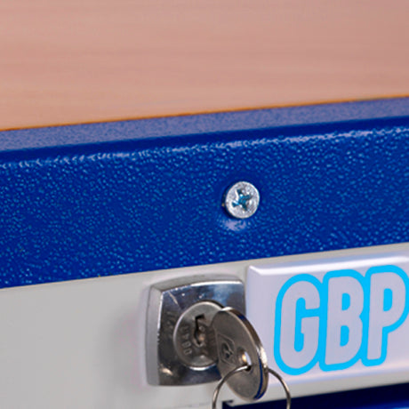 Værkstedsvogn SMV 10 skuffer, RAL9002/5005 – image 4