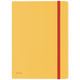 3-klap elastikmappe Cosy PP A4 gul