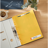 Kataloglomme Cosy PP A4 gul (3)