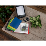 Displaybog recycle PP 20 lommer rød