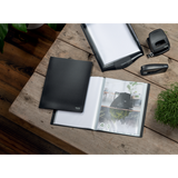 Displaybog recycle PP 20 lommer sort
