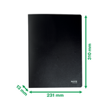 Displaybog recycle PP 20 lommer sort