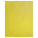 Displaybog recycle PP 40 lommer gul