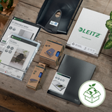 Displaybog recycle PP 40 lommer blå