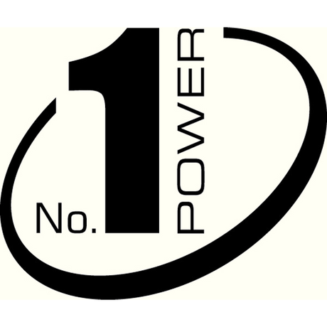 Brevordner No1 Power PP A5 75mm hvid