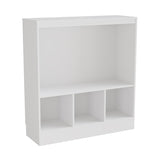 Siddemodul Stig, 3-rum forneden i hvid laminat med sokkel