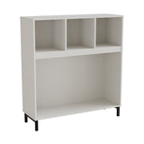 Siddemodul Stig, 3-rum foroven i grå laminat med ben