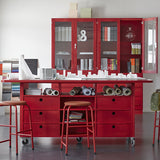 Studiebord Snickaren, 2000x1200 mm Højde 900 mm, Bordplade i massiv eg – image 1