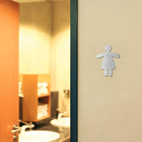 SKILT WC DAME-SYMBOL TOILET