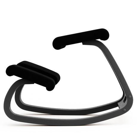 Knæstol Varier Variable sort, REV 194 sort