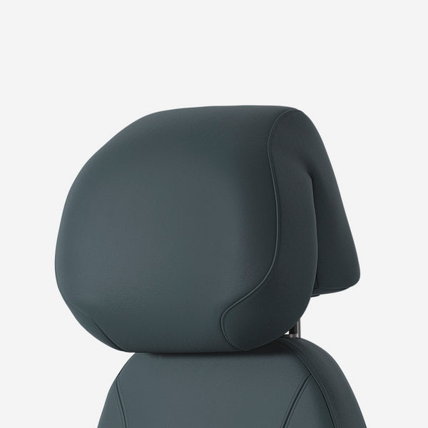 Nakkestøtte Malmstolen, Elmosoft Skind Sort – image 1