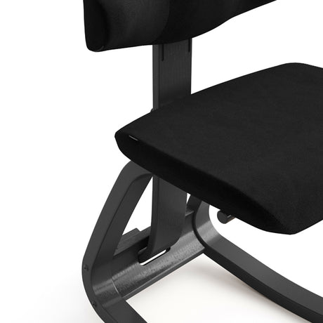 Knæstol Varier Thatsit sort, Revive sort