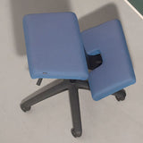 Knæstol Varier Wing Balance sort hjulkryds, sort – image 8