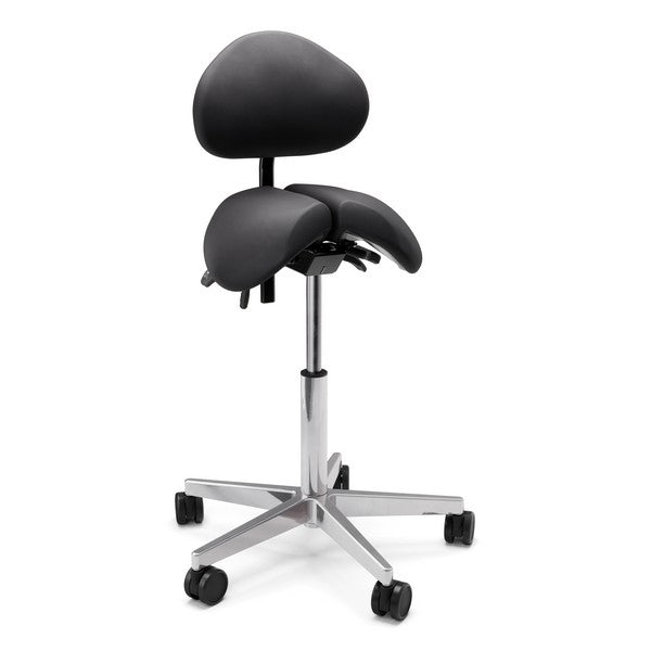 Sadelstol Polo Split standard med ryglæn