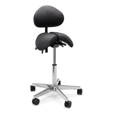 Sadelstol Polo Split standard med ryglæn