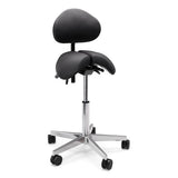 Sadelstol Polo Split standard med ryglæn