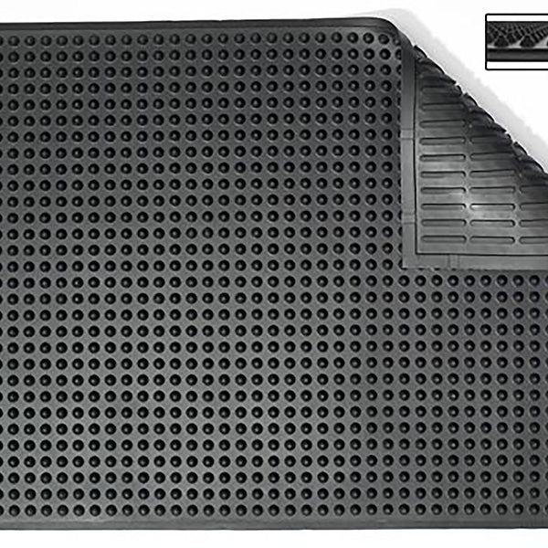 Ergomat Sweden Industrimåtte Ergomat Nitro 0,60x1,80 m Sort – Industrimåtter
