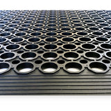 Ergomat Sweden Industrimåtte Ergomat Ringo 0,90x1,50 m Sort – Industrimåtter (billede 2)