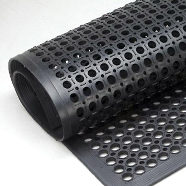 Ergomat Sweden Industrimåtte Ergomat Ringo 0,90x1,50 m Sort – Industrimåtter (billede 3)