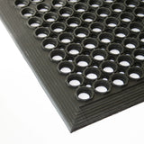 Industrimåtte Ergomat Ringo 0,90x1,50 m Sort – image 1