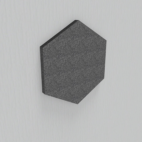 Götessons Lydabsorbent Honey EcoSUND, 600x520x40 mm Grå, uden tekstil – Lydabsorbenter (billede 1)