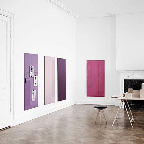 Glastavle Mood Wall, 1000x1500 mm, Ren hvid – image 3