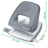 Hulapparat 5008 2-huls t/30ark sort
