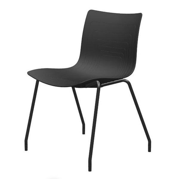Ergoff Stol 5 Waves Sort – Konferencemøbler (billede 3)