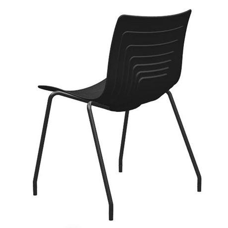 Ergoff Stol 5 Waves Sort – Konferencemøbler (billede 5)