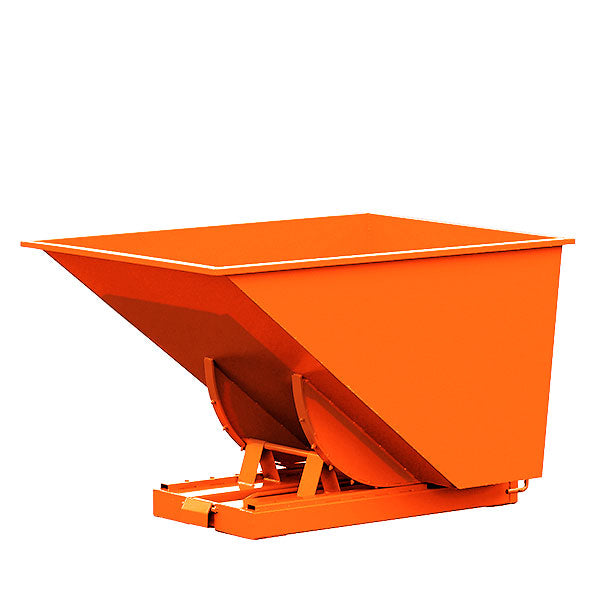 Intra Materialhantering Tipcontainer Std 1100l 2000kg Orange – Tipcontainere