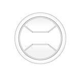 Kabelgennemføring Ø88 mm, Hvid – image 3