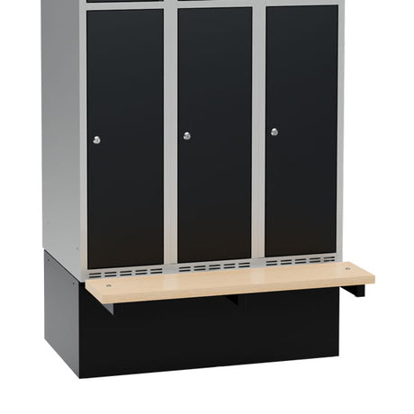 Sonesson Høj sokkel siddebænk i birk 900x550mm – Garderobeskabe & tilbehør (billede 1)