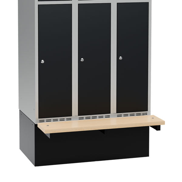Sonesson Høj sokkel siddebænk i birk 900x550mm – Garderobeskabe & tilbehør (billede 1)