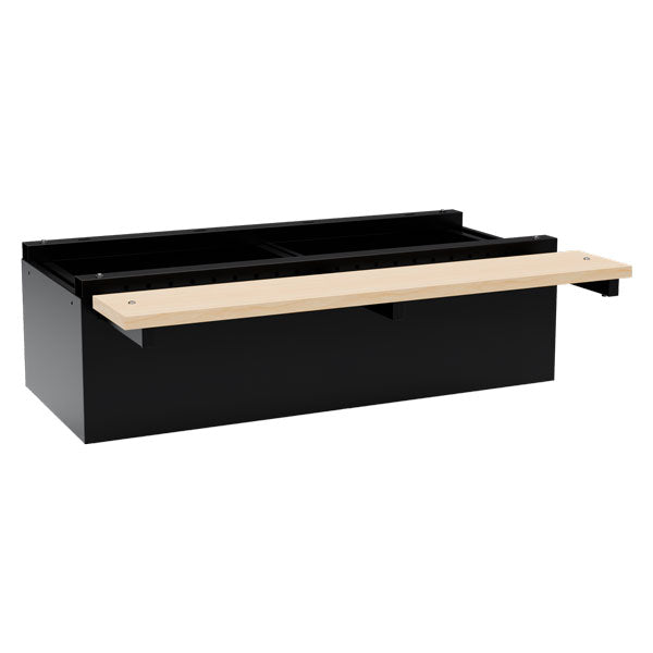 Sonesson Høj sokkel siddebænk i birk 1200x550mm – Garderobeskabe & tilbehør (billede 2)
