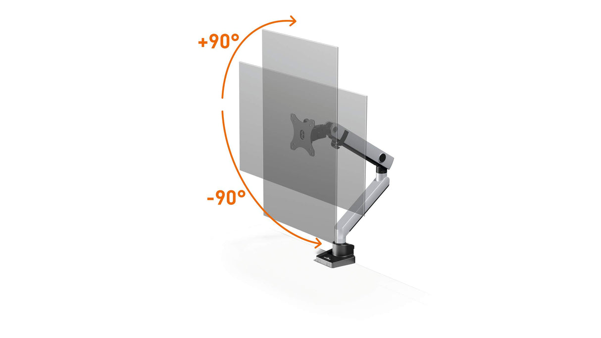 Skærmholder SELECT PLUS 1 skærm, bordbeslag