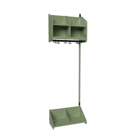 BST Kombination A, Påbygningssektion 2 pladser B 600 mm, grøn – image 2