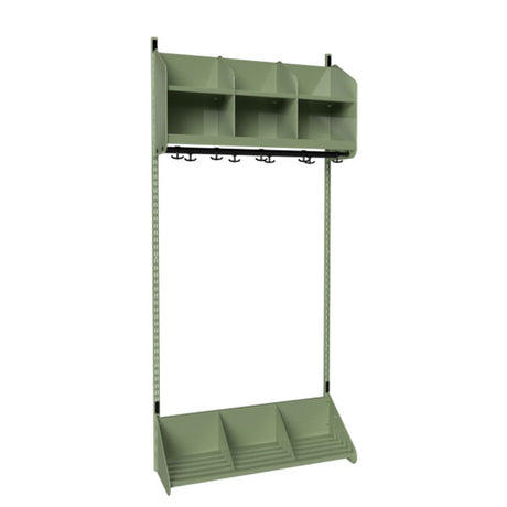 BST Kombination A, Startsektion 3 pladser B 900 mm, grøn – image 2