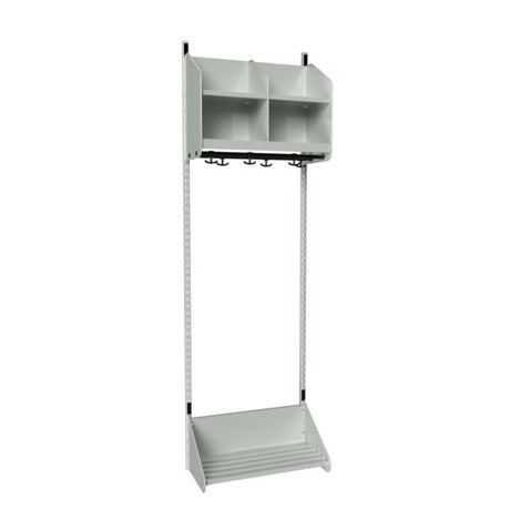 BST Kombination B,  Startsektion 2 pladser B 600 mm, lys grå – image 2